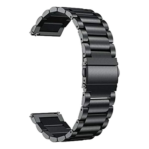 22mm Universal Stainless Steel Link Band compatible with Huawei Watch