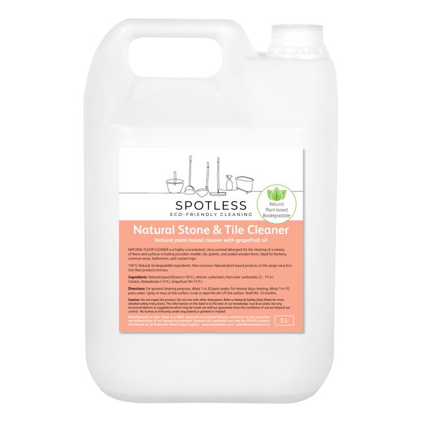 Spotless Eco-Friendly Natural Stone and Tile Cleaner