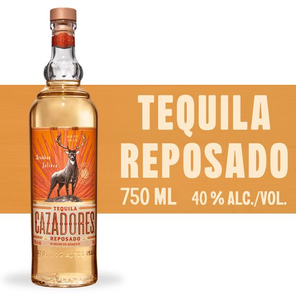 Cazadores Reposado Tequila 40% ABV 750ml