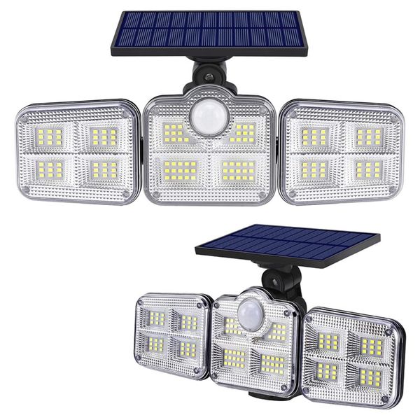 Set of 2 Solar Flood Light With Motion Sensor