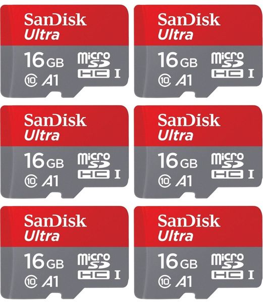 SanDisk Ultra 16GB MicroSDHC Class 10 Memory Card