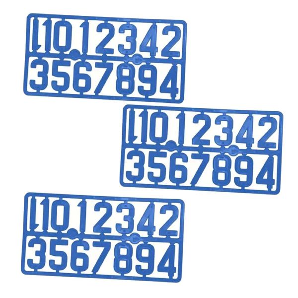 Garden Beekeeping Tool Beehive Frame Markers With Numbres 3 Piece - 21.5cm