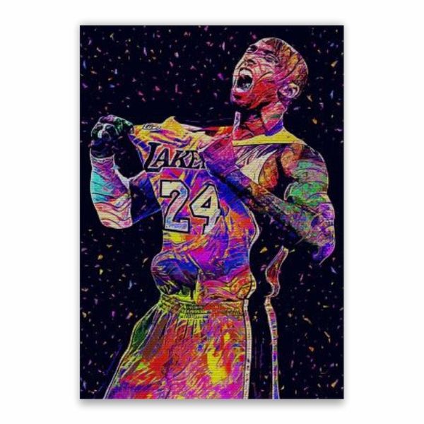 Kobe Bryant Pop Art Poster - A1