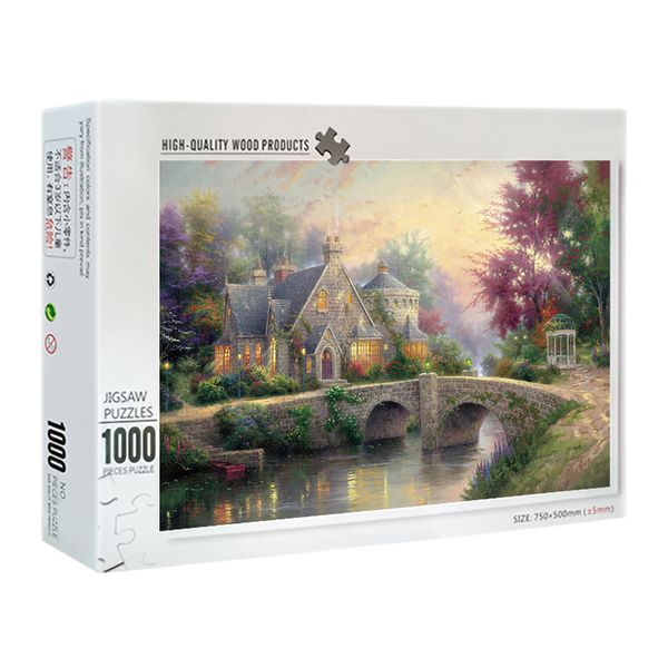 1000-Piece Large Jigsaw Puzzle - Riverside