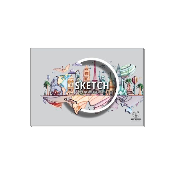 Art Board Sketch pad A5 120gsm 50 sheets