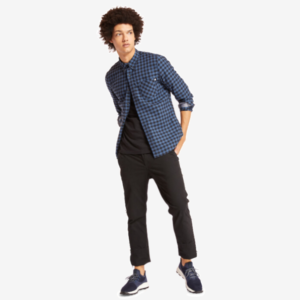 Timberland Back River Brushed Cotton Check Shirt for Men