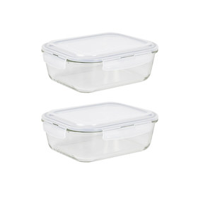 Leak-Proof Glass Food Storage Containers - 2 Pack | Shop Today. Get it