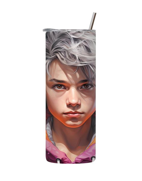 Earphone 20 Oz Tumbler with Lid Straw Trendy Gaming Graphic Gamers Gift 168