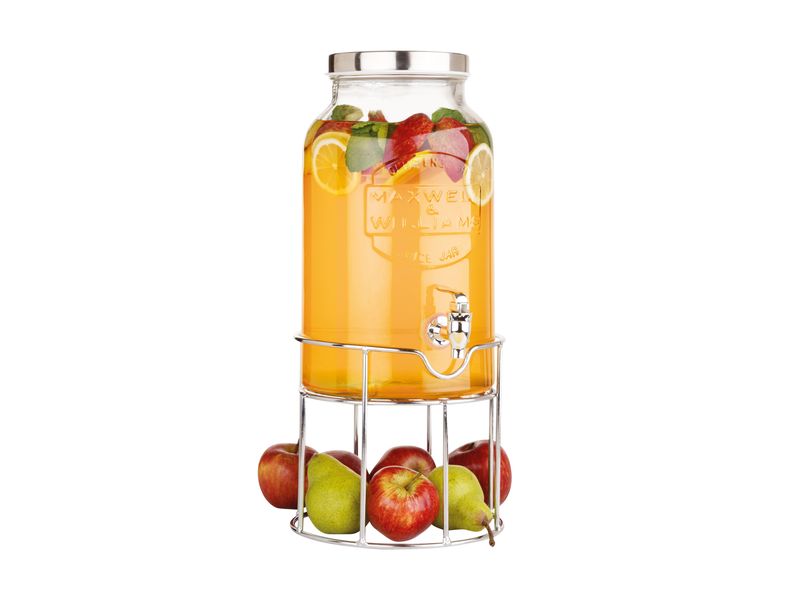 Maxwell and Williams Olde English Juice Jar Dispenser with Stand - 5.6L