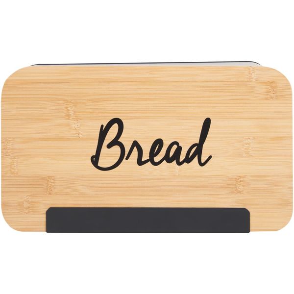 O2 Store Bread Bin Charcoal Grey