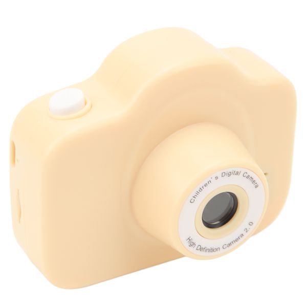 Children Digital Camera 2000W HD Yellow 2.0 Inch Screen