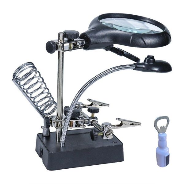 Andowl - Welding clip magnifier - Q-GJ5 with Bottle Opener