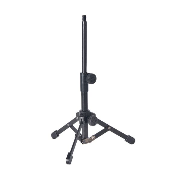 Mini Tabletop Tripod Microphone Mic Stand Holder With 1/4 Inch