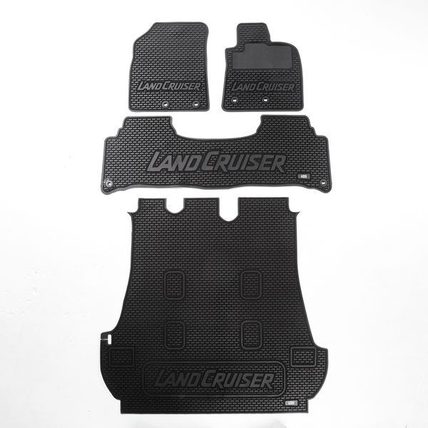Toyota Land Cruiser 200 - Full Set Rubber Mats (Left In)