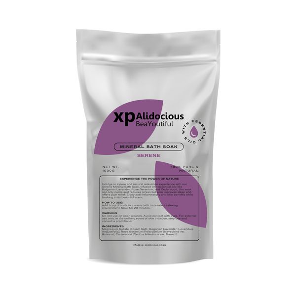 Serene Mineral Soak - Pure Relaxation with Magnesium &amp; Essential Oils