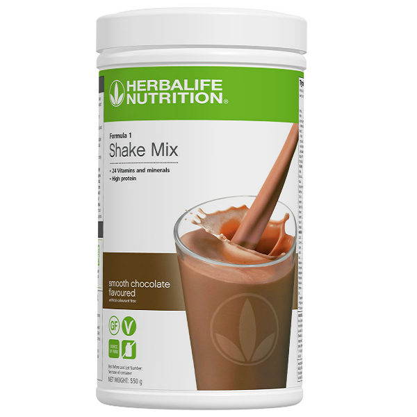 Herbalife Nutrition Formula 1 Shake Mix Smooth Chocolate (550 g)