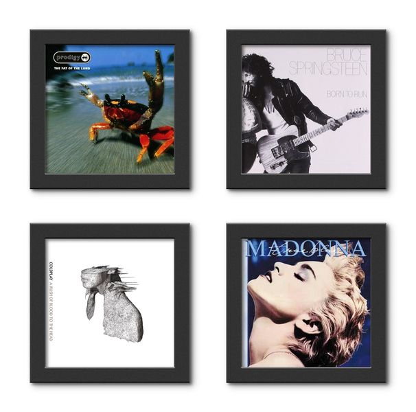 Show And Listen Black Vinyl Frame 4 pack