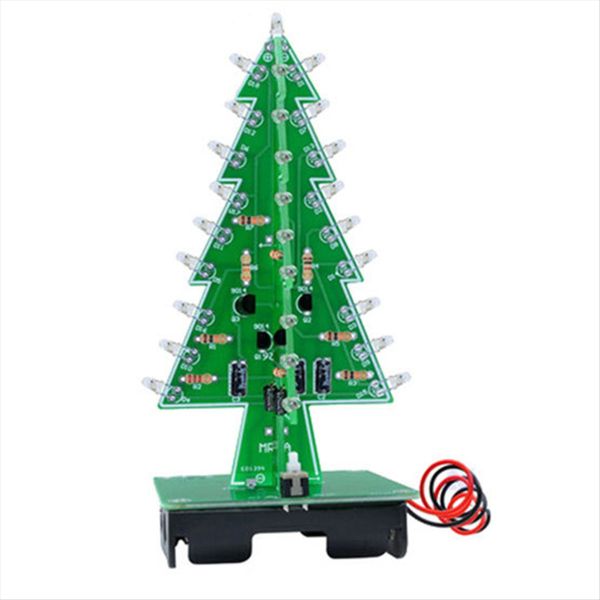 DIY Christmas Tree LED Kit - Flashing Lights Circuit Kit for Festive Electr