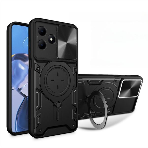 Shockproof case with Slide Camera Lens Compatible With Redmi NOTE13PRO 4G