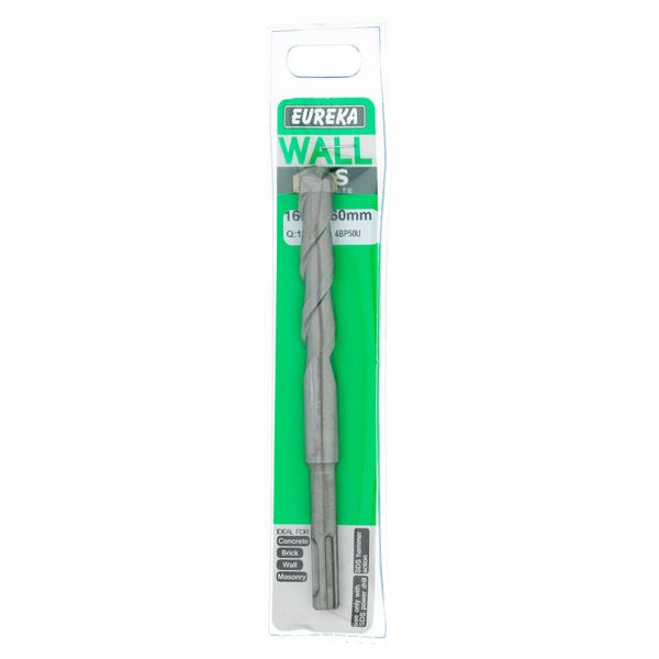 EUREKA DRILL BITS SDS Plus 16 x 160mm Q:1 for Masonry/Concrete 4BP50U