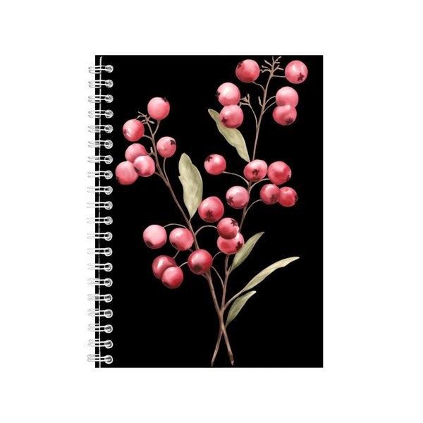 Wild Flowers 20 A5 Notebook Spiral Lined Trendy Notepad Idea 396