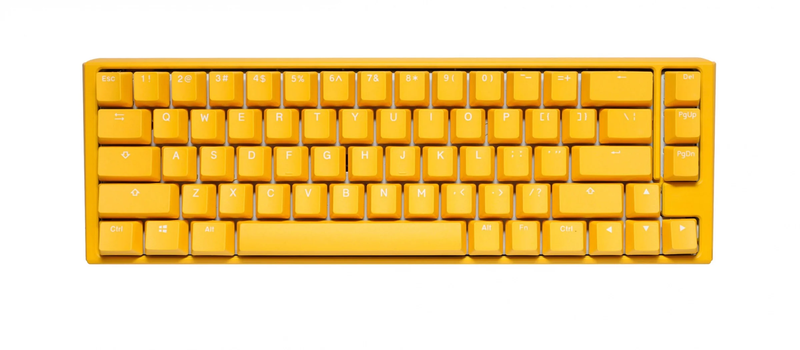 Ducky One 3 SF Yellow Ducky Cherry MX Black Mechanical Keyboard