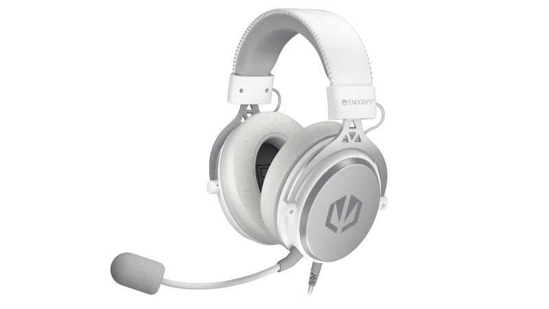 Endorfy VIRO Plus USB Onyx White Gaming Headphones