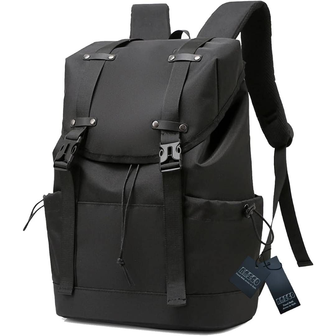 Large Backpack for Travel School Daily Use Waterproof Fits 15.6 inch Laptop