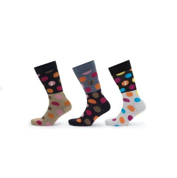 Polo Cotton Designer Socks - 3 Pack