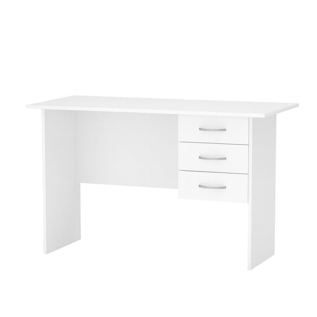 Megafurn Simple Work Desk With 3 Drawers