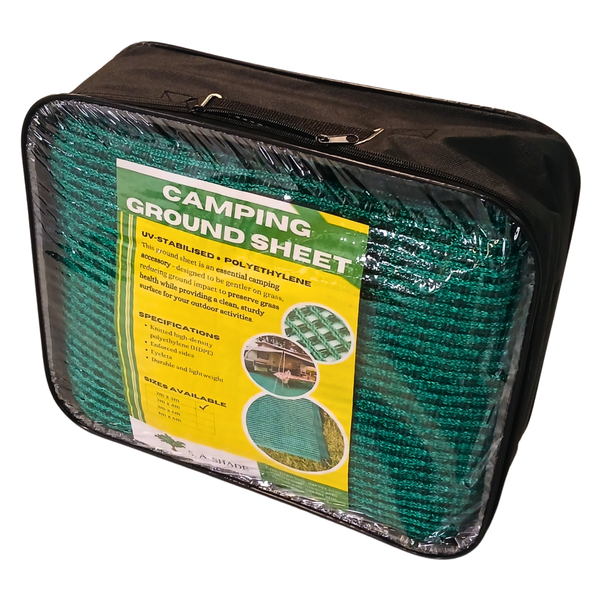 Camping Ground Sheet 3m x 4m (Green) - Campsite Approved