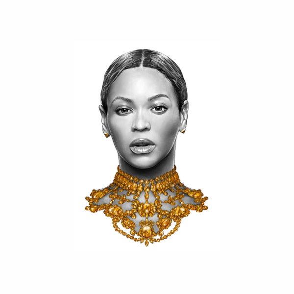 Beyoncé Black and White - A1 Poster