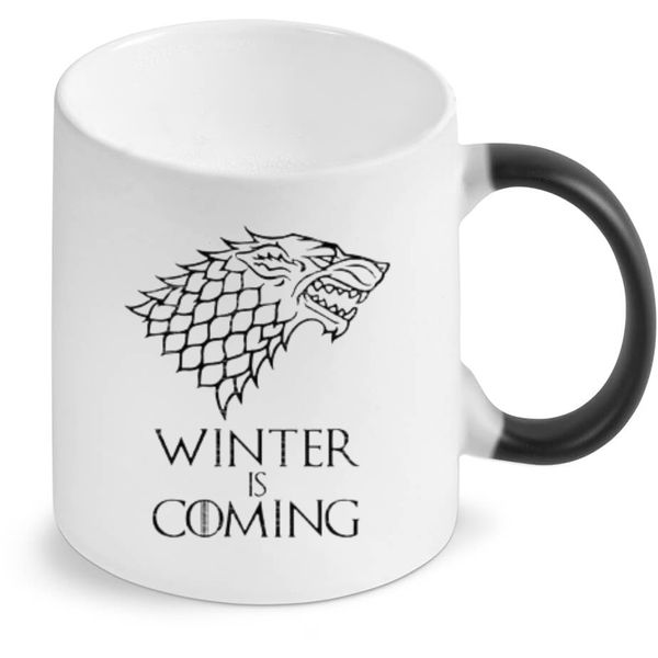 Winter Is Coming Game Of Thrones Magic Colour Changing Gift Coffee Mug