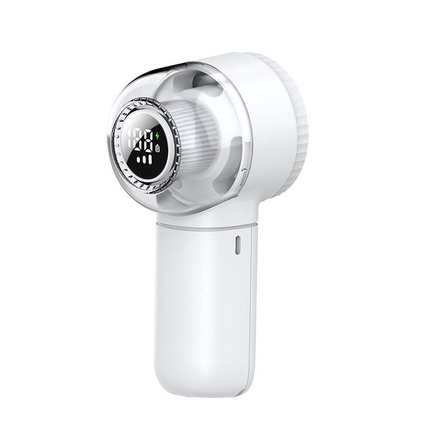 Rechargeable Digital Display Fabric Shaver-Portable 2-in-1 Lint Remover