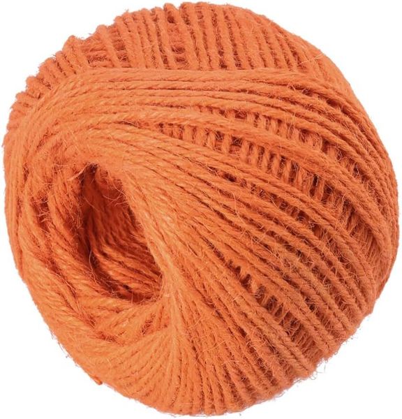 Multi-Color Hemp Cord 3-Ply 2mm x 100m for DIY Crafts Party Decoration