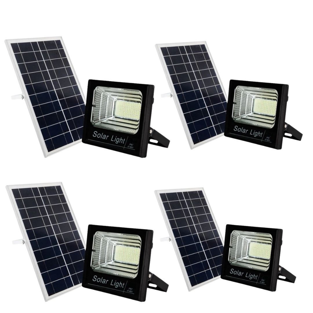 Solar Flood Light with Remote 4 Pack 40w Shop Today. Get it