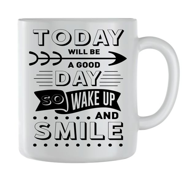 Good day Coffee Mugs for Men Women Trendy Workout Quote Graphic Cup Gift207