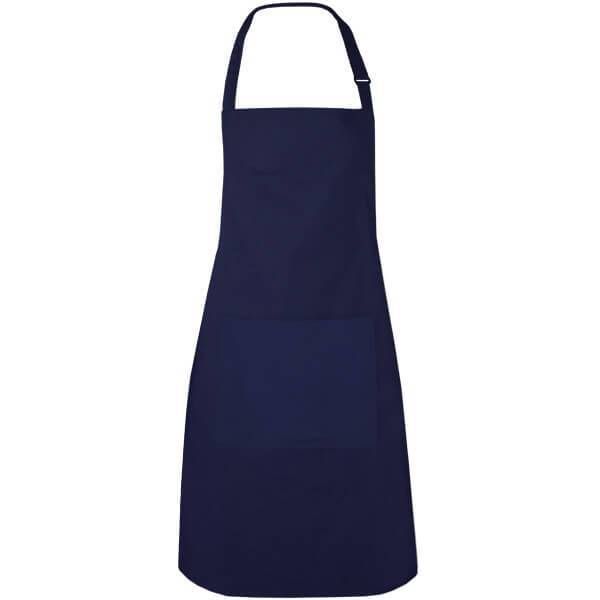 Neck Adjustable Apron Bib - Orange
