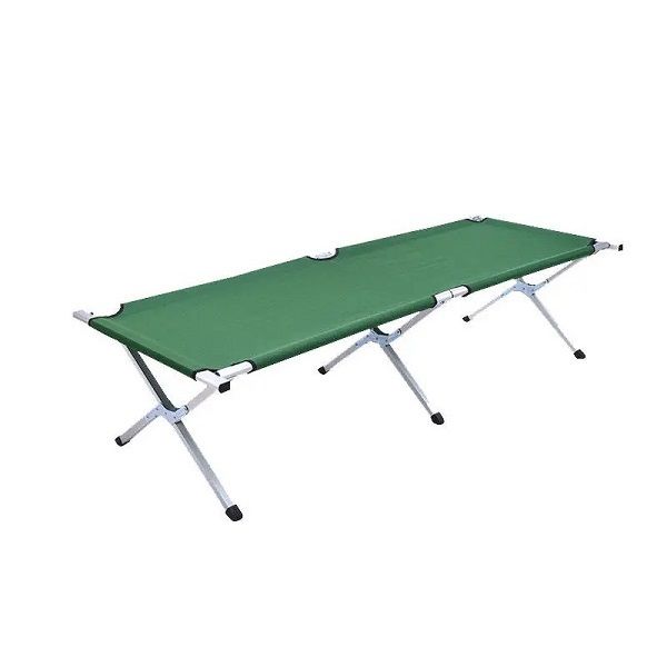Green Foldable, Lightweight &amp; Portable Sleeping Stretcher Bed