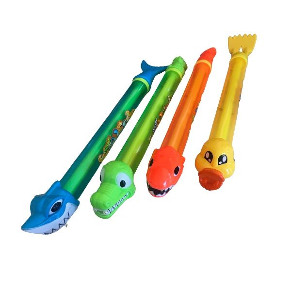 Animal Water Blaster Pool Guns - 54cm (Set of 4)