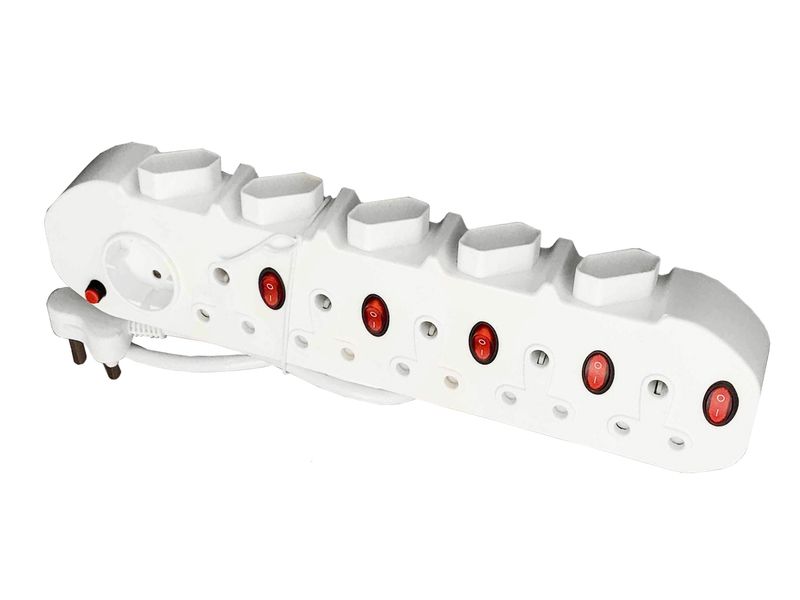 Everlotus Multiplug, 11 Way, up, w/Switch Mi-11B