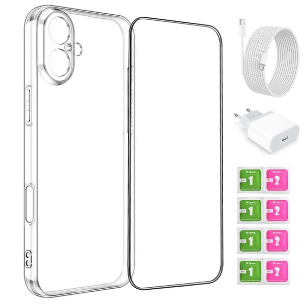 Suitable Apple iPhone16 Plus charging cable,charger, phone case, phone film
