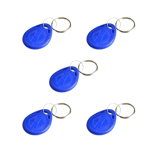HKD RFID Key Fob 125KHz EM4100 Proximity Smart Tag - 5 Pack