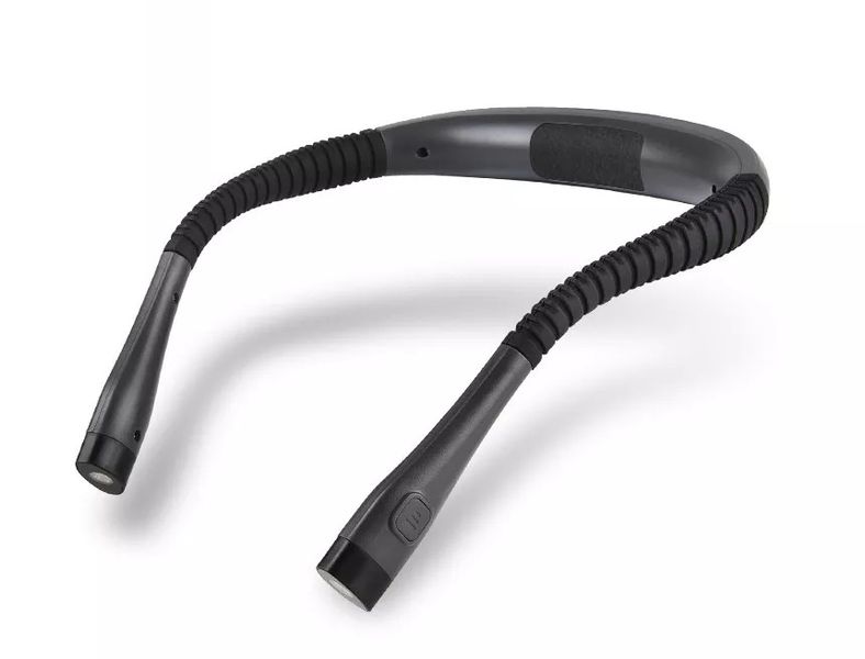 Rechargeable Flexible LED Reading/Working Neck Light (Black/Grey)