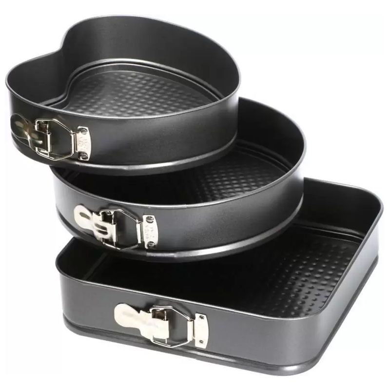 3Piece Round NonStick Cake Baking Mould Pans Shop Today. Get it