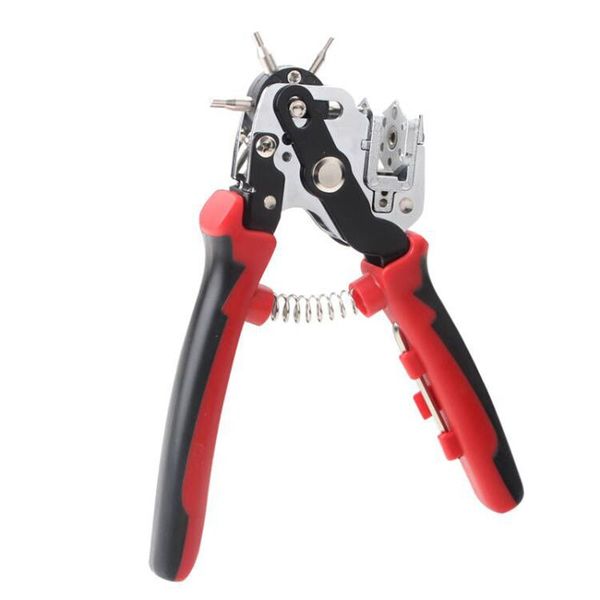 Craft Tool DIY Standard Six Round Hole Puncher For Belt &amp; Fabric (190mm)