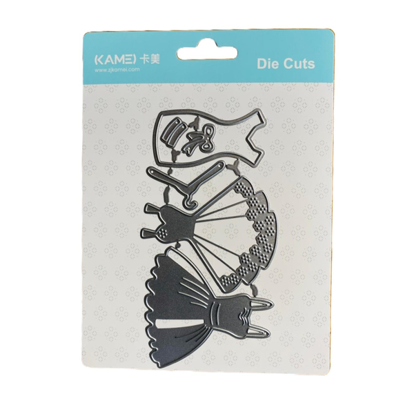 Cutting Dies Dresses 138x74mm