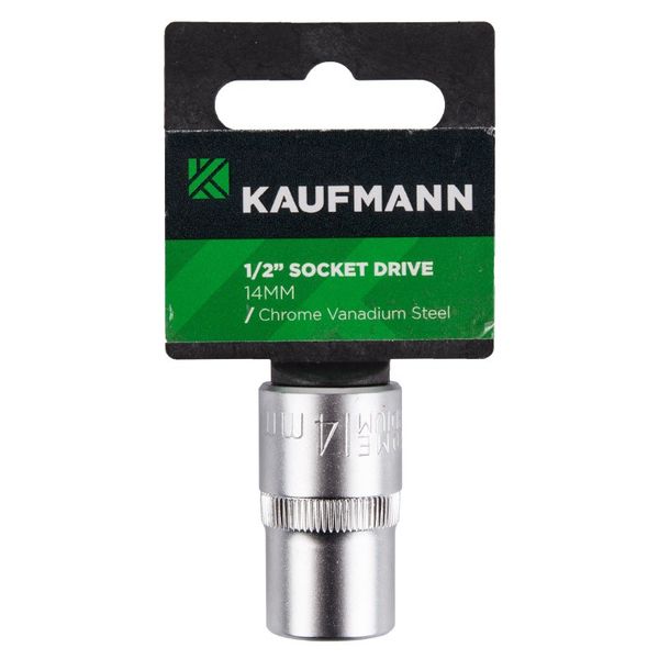 Kaufmann - Socket Drive - 1/2inch - 14mm - Bulk Pack of 10