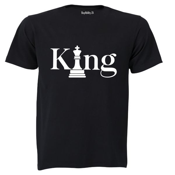 King - Chess - Adults - T-Shirt