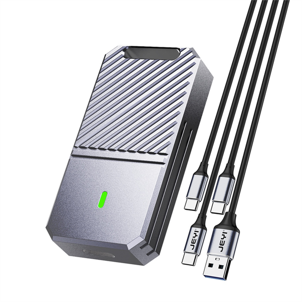 JEYI 2230 NVMe SSD Enclosure, PCIe USB3.2 10Gbps Aluminum